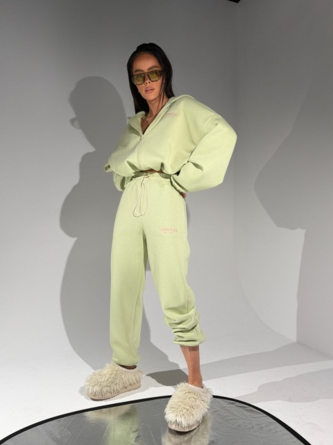 Bluza Lamanuel  FOODIE matcha – butik NUVELL PREMIUM.