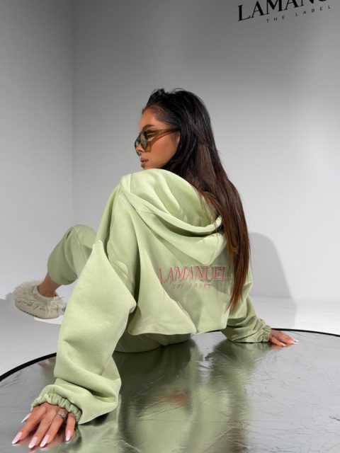 Bluza Lamanuel  FOODIE matcha – butik NUVELL PREMIUM.