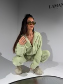 Bluza Lamanuel  FOODIE matcha – butik NUVELL PREMIUM.