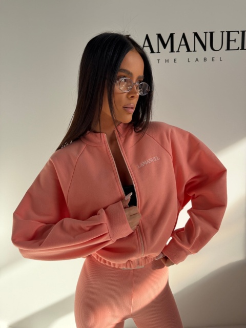 Bluza LAMANUEL DOLL morela kolor limitowany | NUVELL PREMIUM