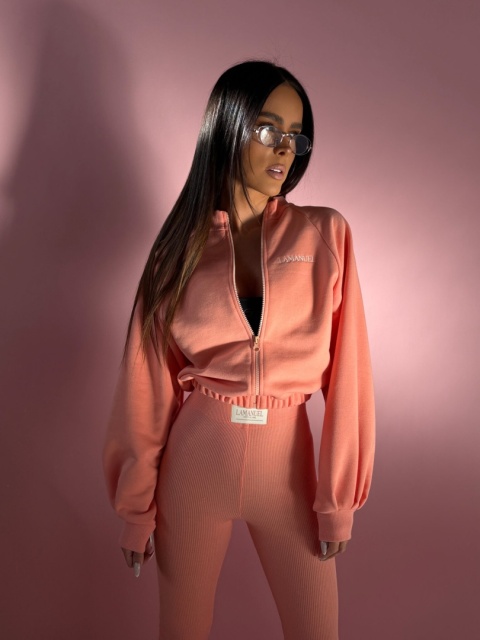 Bluza LAMANUEL DOLL morela kolor limitowany | NUVELL PREMIUM