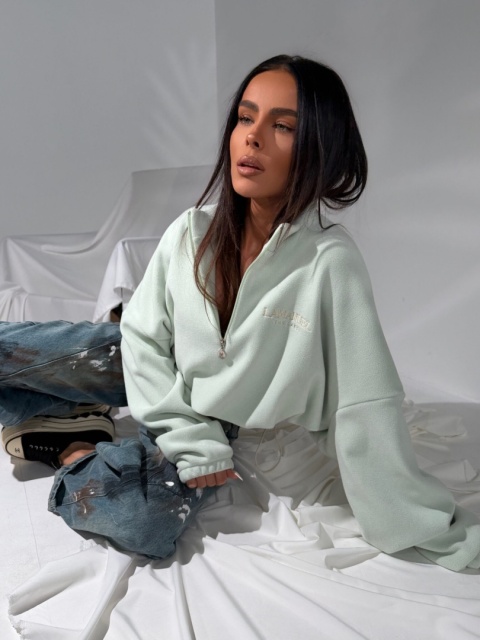 Bluza LAMANUEL WARM UP matcha | NUVELL PREMIUM