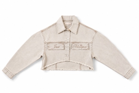SANDY DENIM JACKET BEIGE | NUVELL