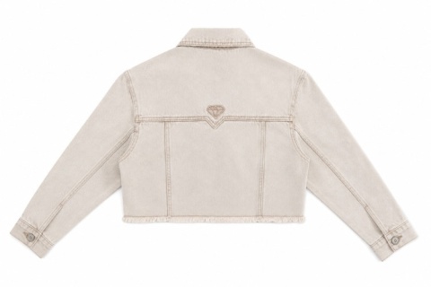 SANDY DENIM JACKET BEIGE | NUVELL