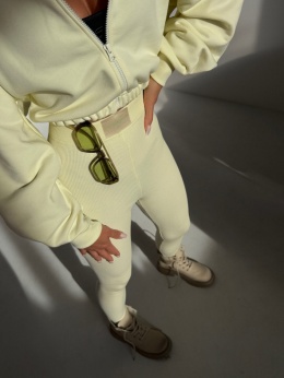 Legginsy LAMANUEL DOLL cytryna kolor limitowany! | NUVELL PREMIUM